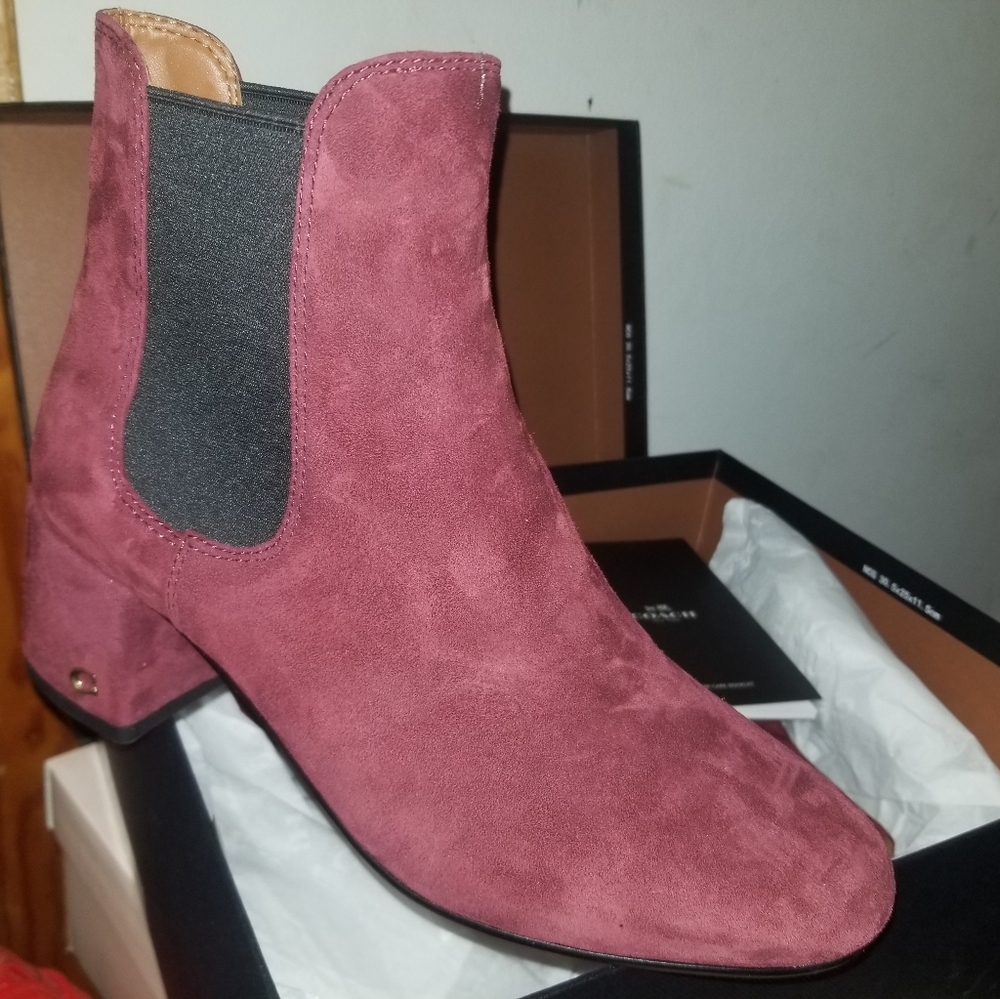 Coach Booties - Picture 2 of 2